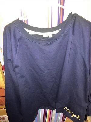 Adult Unisex GAP XXL Navy Sweatshirt W/New York Logo - Image 1 of 4