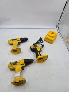 Lot of 4 DEWALT Drills - Used, No Accessories - Picture 1 of 19