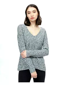 Suéter de algodón con cuello en V talla grande Style & Co para damas y mujeres talla grande 1X - Imagen 1 de 3