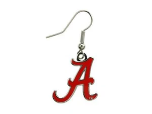 Orecchini "A" smaltati ALABAMA CRIMSON TIDE - Foto 1 di 1