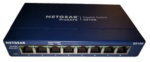 NetGear GS108 ProSafe 8-port Gigabit Switch v4 With Adapter GS108v4 - Picture 1 of 7