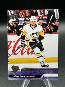 2023-24 Upper Deck Series 1 #205 Jonathan Gruden Young Guns Pittsburgh Penguins