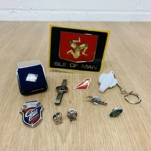 Vintage Car Advertising Pin Badges, Keyrings, Cufflinks Mixed Bundle Michelin - Picture 1 of 11