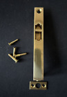 Antique Brass Sunk Door Edge Slide Shoot Bolt Lock - New/Unused