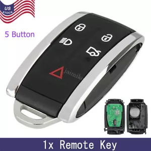For Jaguar XF XFR XK XKR 2007 2008 2009 2010 2011 Remote Car Key Fob KR55WK49244 - Picture 1 of 9