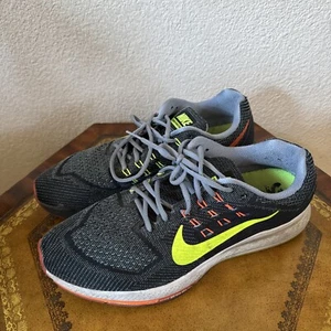 Nike Mens Shoe Air Zoom Structure 18 Size 12 Athletic Running Sneaker Gray - Picture 1 of 8