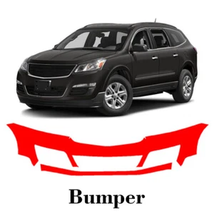 Front bumper PreCut PPF Paint Protection Film For Chevrolet Traverse 2013-2017 - Picture 1 of 6