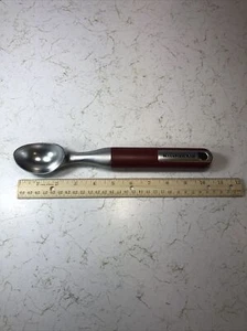 KitchenAid Red Handled Ice Cream Scoop Heavy Duty - Picture 1 of 6