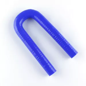 Blue 180 Degree Elbow Silicone 3/4 19mm U-shaped Pipe Intercooler Hose Coupler - Picture 1 of 5