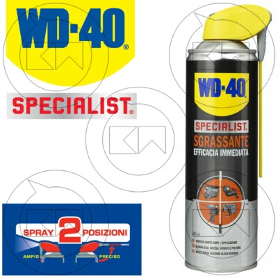WD-40 WD40 SPRAY SGRASSANTE EFFICACIA IMMEDIATA 500ml MOTORI AUTO MOTO