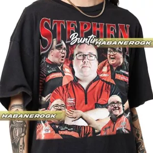 Limited Stephen Bunting, maglietta vintage, regalo per donna e uomo maglietta unisex - Foto 1 di 6