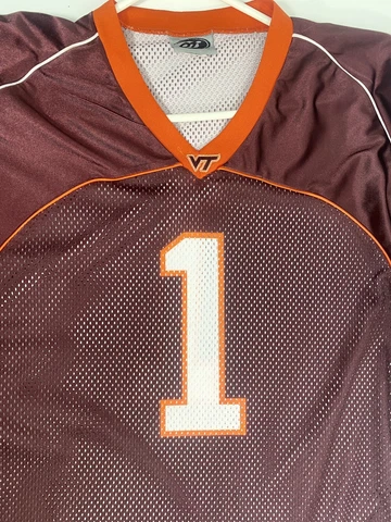 Virginia Tech Hokies OT Teamwear Football Jersey XL Cover