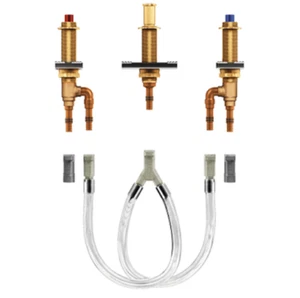 NEU Moen 4793 1/2 Zoll M Pact zwei Griff römische Wanne Ventil Kit PEX CPVC - Bild 1 von 5