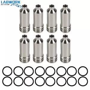 8 Sets Injector Cup & O-rings For 2001-2004 Gm 6.6l Duramax 97188463Lb7 - Picture 1 of 7