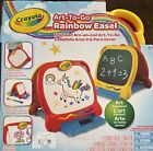 New Crayola Art to Go Rainbow Easel 2 Sided Art Supplies for Kids- Art Anywhere!