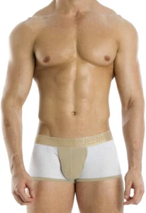 Modus Vivendi Rare White Perforated Boxer Briefs Trunks Small S - Picture 1 of 4