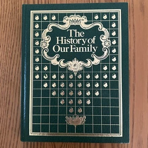 The History Of Our Family Hardcover Poplar Books UNUSED Vintage Genealogy - Picture 1 of 14