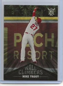 2019 Topps Big League Wall Climbers Mike Trout #WC10 - Angels - Picture 1 of 2