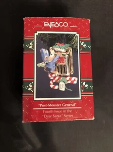 ENESCO CHRISTMAS ORNAMENT: POST-MOUSTER GENERAL MOUSE MAILMAN NEW #4 in SERIES - Picture 1 of 8