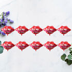 10 Pcs Ballons De Fete En Forme Levre Saint Valentin Decorer Des Decoration