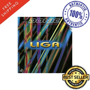 Donic Liga Table Tennis & Ping Pong Rubber, Choose Color & Thickness, Free Ship! - Picture 1 of 3