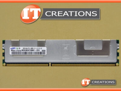 SAMSUNG 16GB PC3-8500R DDR3-1066 REGISTERED ECC MEMORY MODULE M393B2K70BM1-CF8 - Image 1 of 2