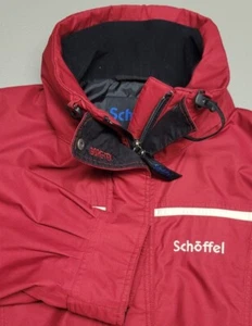 Schoffel Gore Tex Water Proof Breathable Ski Hiking Jacket Womens Size 10 Red - Picture 1 of 16