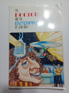 The Doctor &The Enterprise by Jean Airey 1989 Star Trek Fanzine Fanfiction TPB - Foto 1 di 12