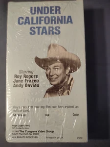 Under California Stars (VHS) NIB Factory Sealed! Roy Rogers Western 1985 - Picture 1 of 2