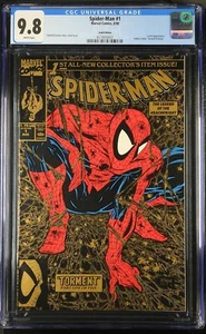 Spider-Man #1 (1990) - Graded Gold Edition (2nd Print) - Todd McFarlane Classic! - Picture 1 of 19