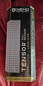 NEMO TENSOR INSULATED / LONG WIDE SLEEPING PAD. BRAND NEW. ALL SEASON - Picture 1 of 5