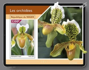 ORCHIDS / Orchid Wild Flowers MNH 1v-Stamp Sheet #25 (2021 Niger) - Picture 1 of 1