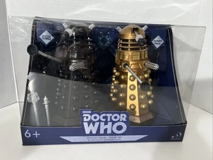 Doctor Who Assault Dalek Sec Bluetooth Speaker 2 Pack Mic Led's & Sound Effects - Picture 1 of 10