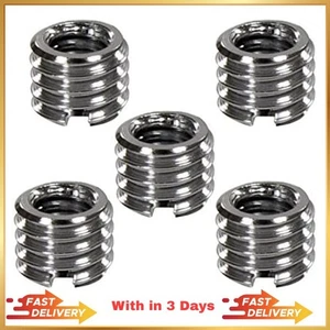 Metall 1/4 Zoll auf 3/8 Zoll Stativ Gewinde Adapter, einfache Montage konvertieren Schraubanpassung - Bild 1 von 5