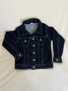Girls Youth Jean Jacket Wrangler Stretch Denim Sz Small-5/6 - Picture 1 of 3