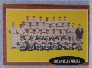 Collectible 1962 Topps Los Angeles Angels Baseball Trading Card (#132) - Picture 1 of 2