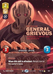 x1 General Grievous - Scuttling to Safety - Prestige R Star Wars Secrets of Powe - Picture 1 of 1