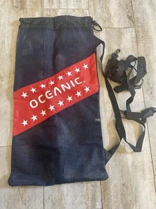 Mochila Bolsa de Buceo de Malla Oceanic - Nueva - Con Correas - Bolsa de Buceo con Cordón - ¡Fr Sh! - Imagen 1 de 4