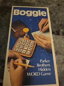 Vintage 1976 BOGGLE Parker Brothers Hidden Word Game - Picture 1 of 4