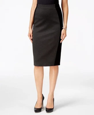 Falda lápiz Grace Elements colorblocked talla M hasta la rodilla Foto 1 de 4