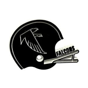 Casco Atlanta Falcons vintage anni 80 classifica magnetica tavola NFL calcio - Foto 1 di 2