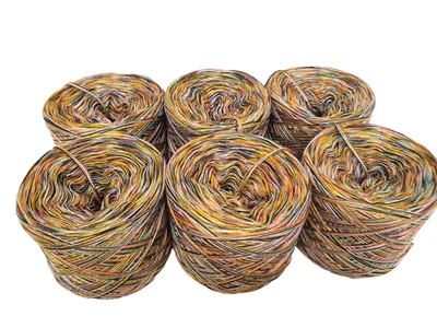 Edelgarn Viskose / Merino 930 Gramm meliert 2400 m Lauflänge - Bild 1 von 4