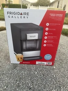 Frigidaire Gallery 33 lbs. Touchscreen Nugget Ice Maker Stainless Steel / Black - Picture 1 of 6