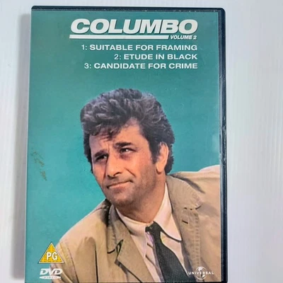 DVD Crime Columbo Volume 2 classic detective TV – Peter Falk episodes - Image 1 of 4