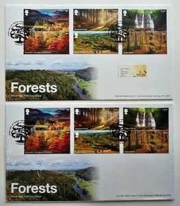 2 x Forests 2019 First Day Cover With Insert - FDC Royal Mail - see photo - Picture 1 of 1