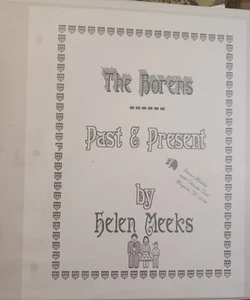 The Borens Past And Present By Meeks, Boren Family History Genealogy TX NC TN VA - Bild 1 von 12