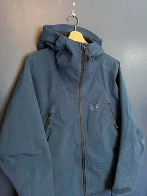 Chaqueta Parka Mountain Hardware Azul Goretex Cremallera Para Hombre Talla Mediana Defectuosa  Foto 1 de 4