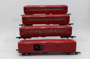 American Flyer Vintage S verschiedene rote New Haven Personenwagen [4] - Bild 1 von 4