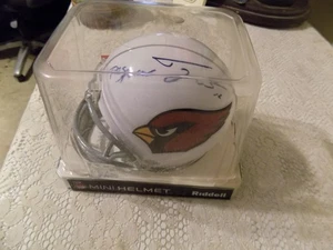 Tyrann Mathieu Signed Cardinals Mini-Helmet (Mathieu Holo) Super Bowl LIV Champ - Picture 1 of 6