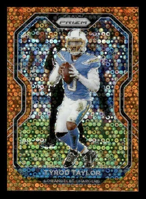 2020 Panini Prizm #145 Tyrod Taylor Prizm Disco Los Angeles Chargers - Image 1 of 2